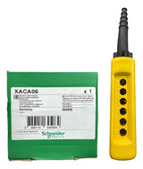 Botoeira Pendente Plastica 6 Furos Vazia Xaca06 Schneider  Amarela