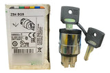 Cabecote Para Chave Seletora 22mm 3 Pos Zb4bg9 Schneider Metal Cromado
