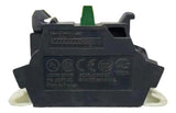 Kit Com 2 Peças: Bloco De Contato 1na Zbe1015 Schneider Preto -