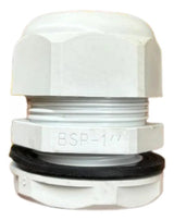 Kit C/ 10 Peças: Prensa Cabo 1'' Bsp1 Cinza S854ci Steck