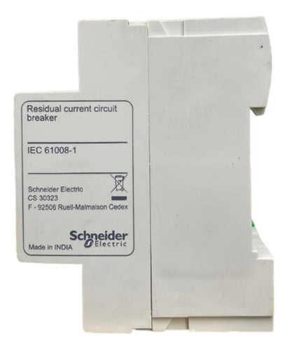 Interruptor Diferencial Idr 4p 63a 30ma Ez9r33463 Schneider