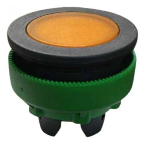 Kit Com 2: Cabeçote Para Sinalizador Zb5fv053 Schneider Laranja 0