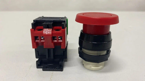 Botão 2a-702.11r 22mm 1naf Vermelho Eaton