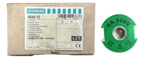 Kit Com 20: Parafuso De Ajuste Dz 6a 500v 5sh312 Siemens
