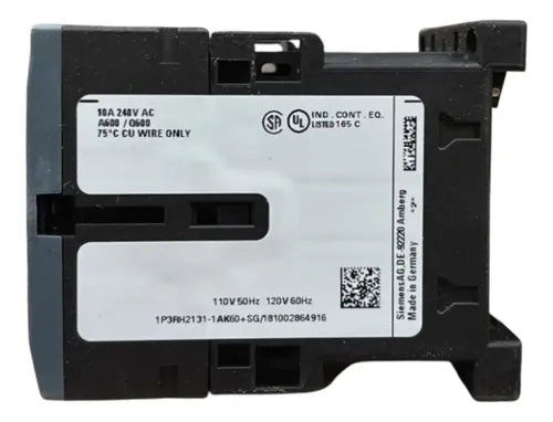 Contator Auxiliar 120v 3na + 1nf 3rh2131-1ak60 Siemens 120v