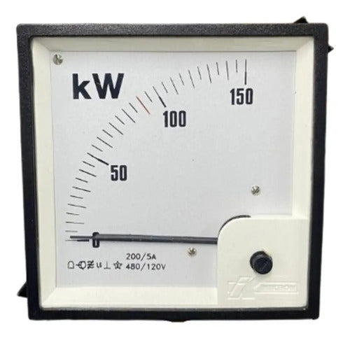 Wattimetro Ew96 Esq.14 Ip54 200/5a 480/120v Trmv 90kw Kron 480/ 120v