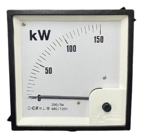 Wattimetro Ew96 Esq.14 Ip54 200/5a 480/120v Trmv 90kw Kron 480/ 120v