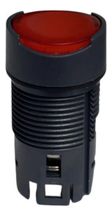 Kit Com 2: Cabeçote P/ Botão 16mm Luminoso Zb6da5 Schneider Vermelho 0