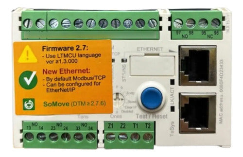 Rele Inteligente 5 - 100 A 100-240 Vca Ltmr100efm Schneider 120/240v Ac
