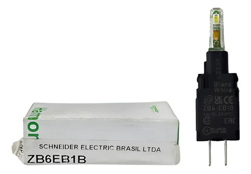 Corpo P/ Sinalizador 16mm Plástico Zb6eb1b Led Bc Schneider 24vca/cc