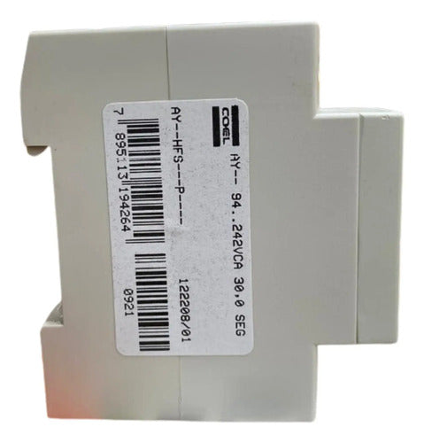 Rele Tempo Ay 30seg 100/220v Coel 220