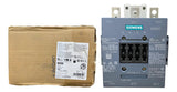 Contator Tripolar 3rt1056-6ar36 185a 90kw 400v Siemens 400v