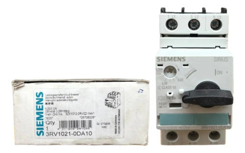 Disjuntor Motor 3rv1021-0da10 0,22-0,32a Siemens  - 50/60hz