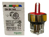 Cabecote Para Comutador 22mm Metalico Lu Zb4bk1343 Schneider Vermelho 0