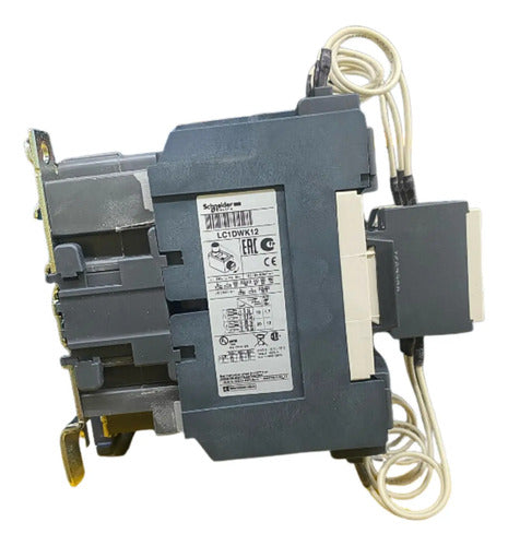 Contator Comutador Banco De Capacitores Lc1dwk12p7 Schneider 400/415v 50/60hz