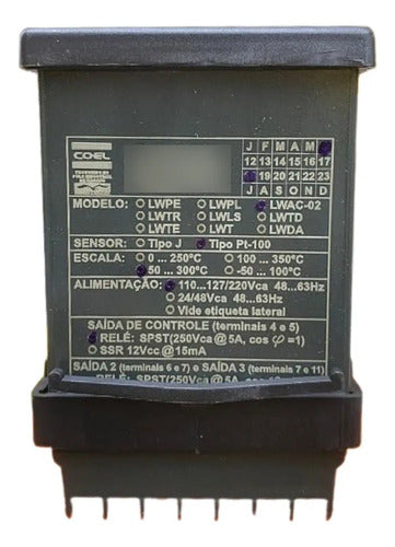 Rele De Tempo Lwac-02/p 300 110/220vca Coel