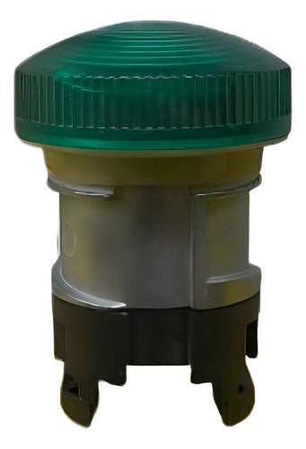 Kit Com 2 Peças: Frontal 22mm Verde 3sb3501-6ba40 Siemens