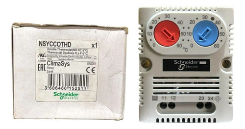 Termostato Duplo Nsyccothd Schneider