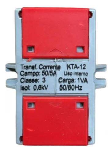 Transformador De Corrente Kta12 50/5a 0,6kv 50/60hz 1va Kron
