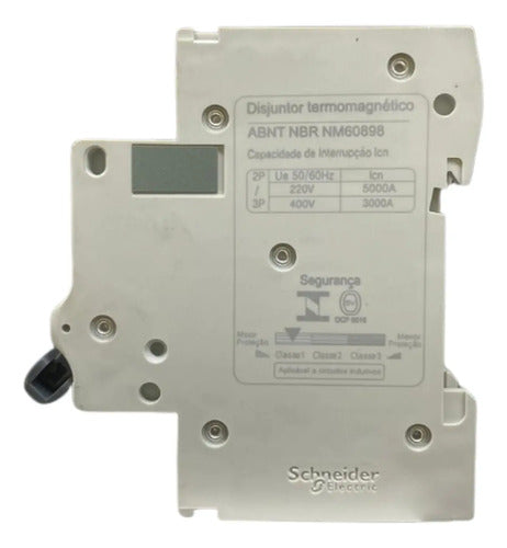 Disjuntor Easy9 2p 4a 3ka 400vca Ez9f33204 Schneider
