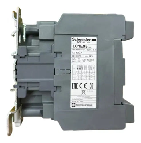 Contator 3p 95a 1na+1nf 24vca 50/60hz Lc1e95b7 Schneider 24v