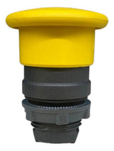 Kit Com 2: Cabeçote P/ Botão 22mm Plástico Soco A Zb5ac5 Amarelo -