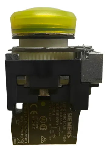 Sinaleiro 22mm 24v Amarelo 3su1152-6aa30-1aa0 Siemens