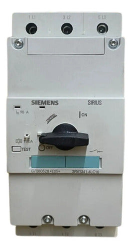 Disjuntor Motor 90a Tripolar 3rv1341-4lc10 Siemens
