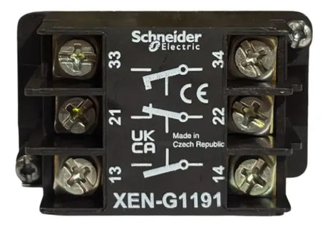 Bloco De Contato 2 Velocidades P/ Xaca941 Xeng1191 Schneider