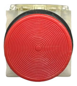 Botão Soco 30mm Metálico Vm 1na+1nf 9001kr24rh13 Schneider Vermelho 250v