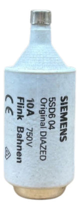 Kit Com 3: Fusivel Diazed 10a 5sd604 Siemens 750v