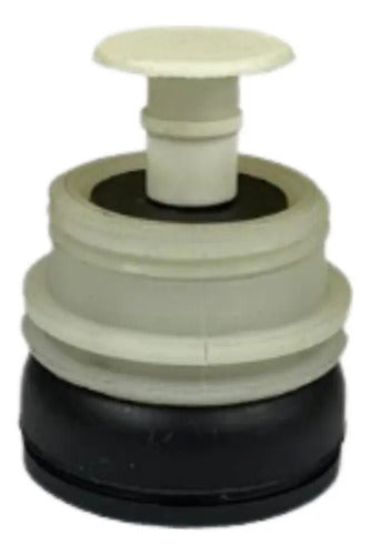 Kit Com 2 Peças: Cabeçote 22mm Plástico Xacb9111 Schneider Branco -