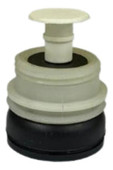 Kit Com 2 Peças: Cabeçote 22mm Plástico Xacb9111 Schneider Branco -