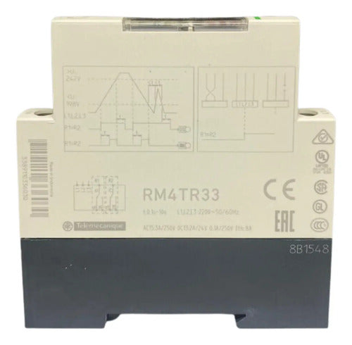 Rele Medição/controle Tri 2naf 220v Rm4tr33 Schneider 220v