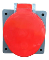 Kit C/ 2 Pçs: Tomada 3p+t 32a 380/440v Vermelho S4246 Steck Vermelho