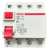 Interruptor Diferencial Sdr44030 4p 40a 30ma Steck