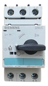 Disjuntor Tripolar 4a 3rv1321-1ec10 Siemens