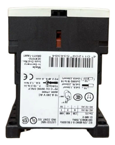 Contator Auxiliar 3rh1422-1bg40 2na+2nf 125v Siemens 127v