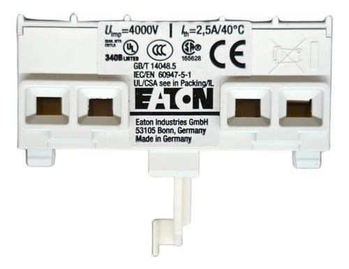 Bloco Contato Auxiliar Frontal 1na/1nf Nhi-e-11-pkz0 Eaton Não Informado
