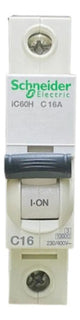 Disjuntor Acti9 Ic60h 1p Curva C 16a 230v A9f84116 Schneider