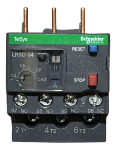 Rele Térmico Classe 10 0,4-0,63a 1na+1nf Lr3d04 Schneider