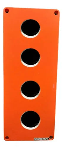 Botoeira Dgp4 Com 4 Furos De 22mm Schmersal Laranja -