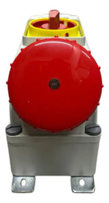 Tomada De Sobrepor 3p+t 63a 380/415v 6h Vm S4506ddr Steck Vermelho