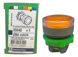 Cabeçote Para Botão Luminoso Modular Ø22mm Zb5aw35 Schneider Laranja -