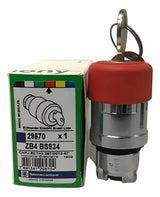 Cabeçote Para Botão De Emergência Ø22mm Zb4bs934 Schneider Vermelho 0