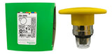 Cabeçote Para Botão Ø22mm Metálico Amarelo Zb4br5 Schneider Amarelo -