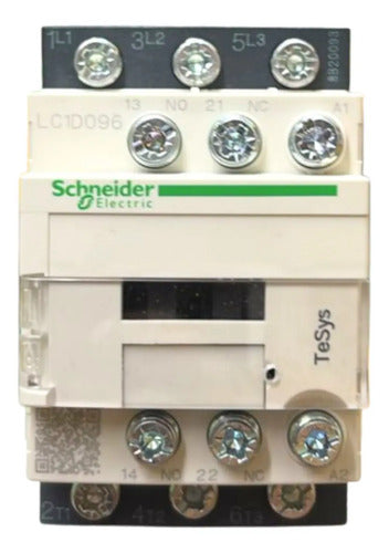 Contator Tripolar 9a 220vca 1na+1nf Lc1d096m7 Schneider 220v