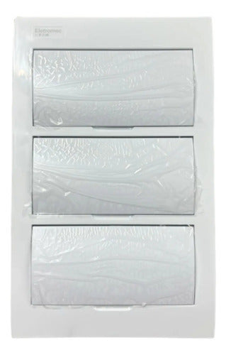 Quadro De Embutir 36 Disjuntores Elqd36e-br Eletromec Eaton