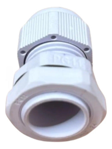 Kit Com 30 Peças: Prensa Cabo Pg11 Poliamida Ral7035 Tasco
