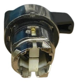 Cabeçote Para Comutador Ø22mm 3 Posições Zb4bj8 Schneider Metal Cromado